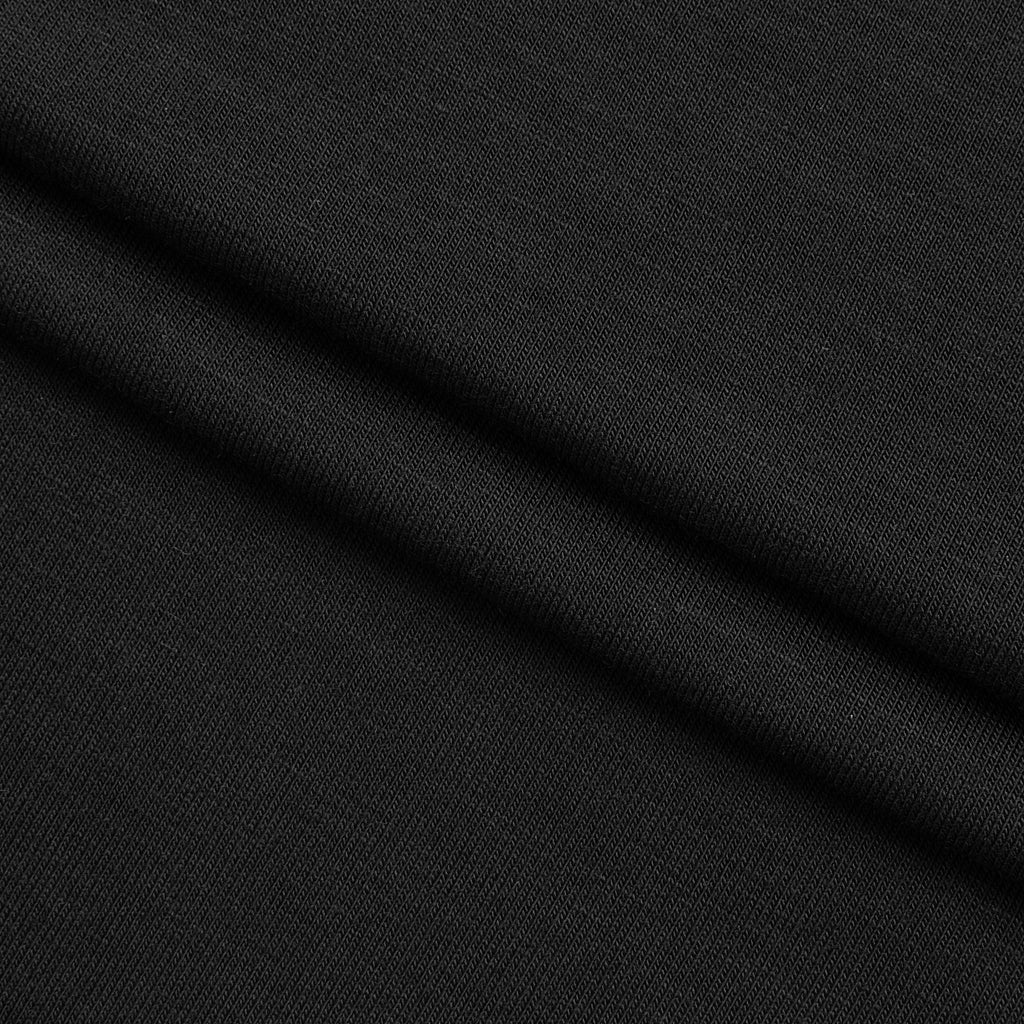 Ściągacz prążkowany 2x1 260 g/m2 - czarny