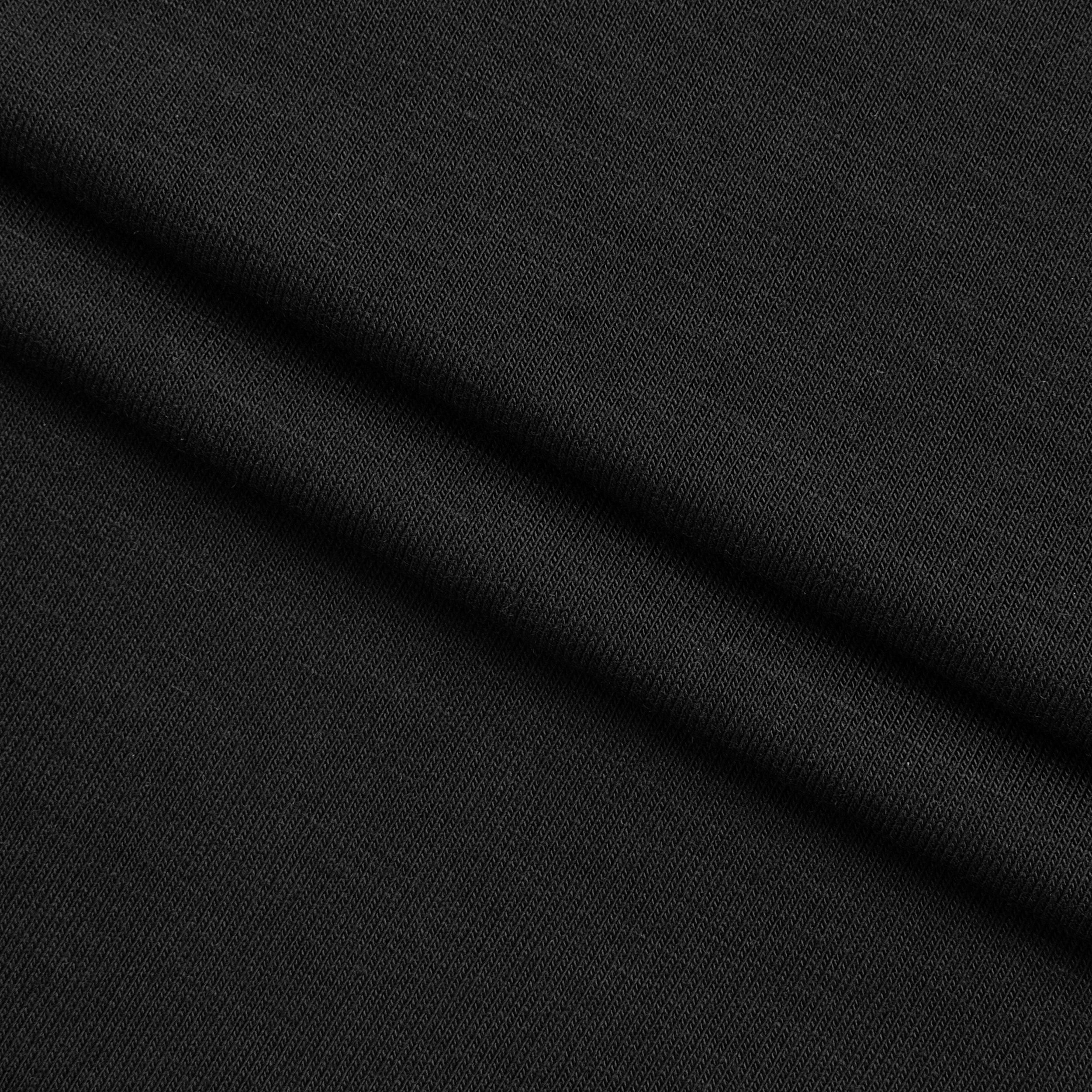 Ściągacz prążkowany 2x1 260 g/m2 - czarny