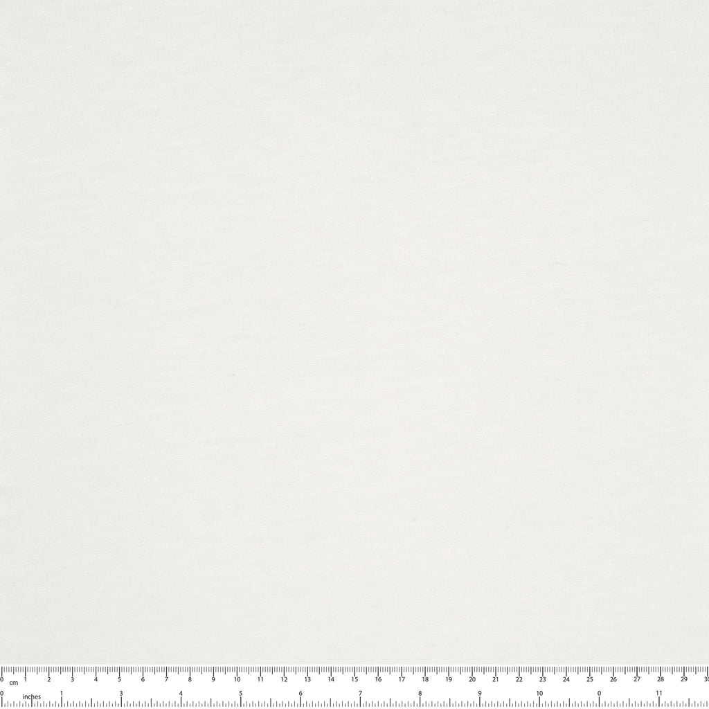 SINGLE JERSEY BAMBUSOWY Z ELASTANEM - ŚNIEŻNA BIEL - 210 G/M2