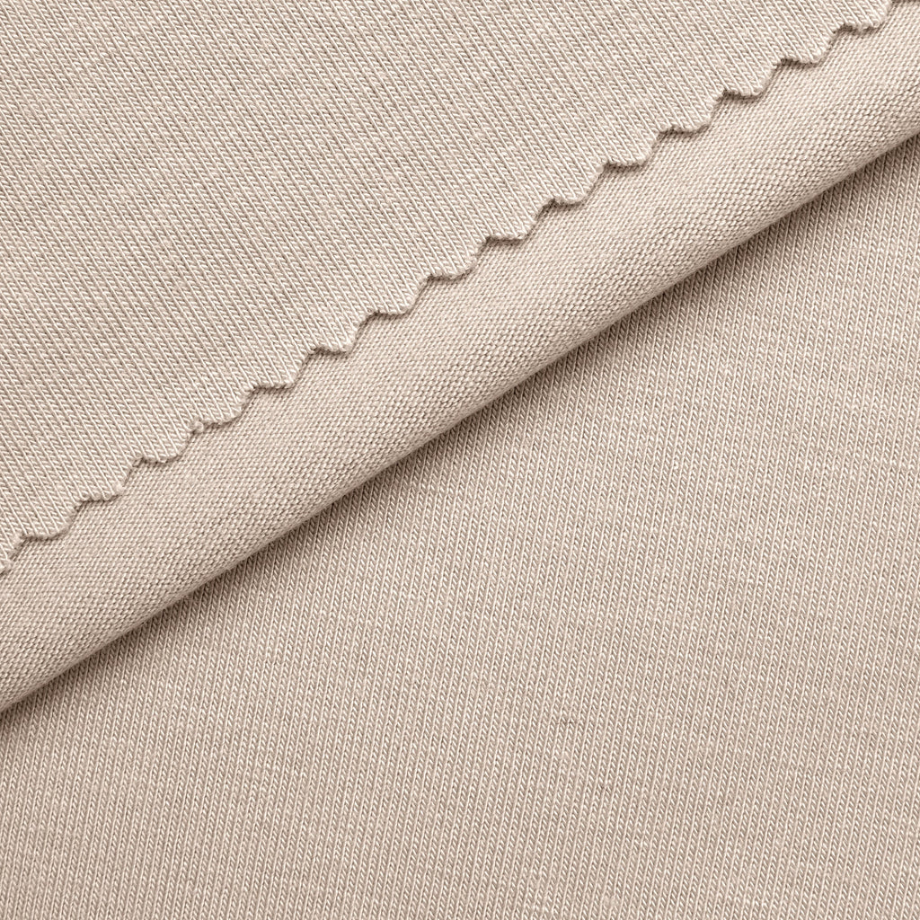 Dzianina single jersey 210 g/m² - jasny beż