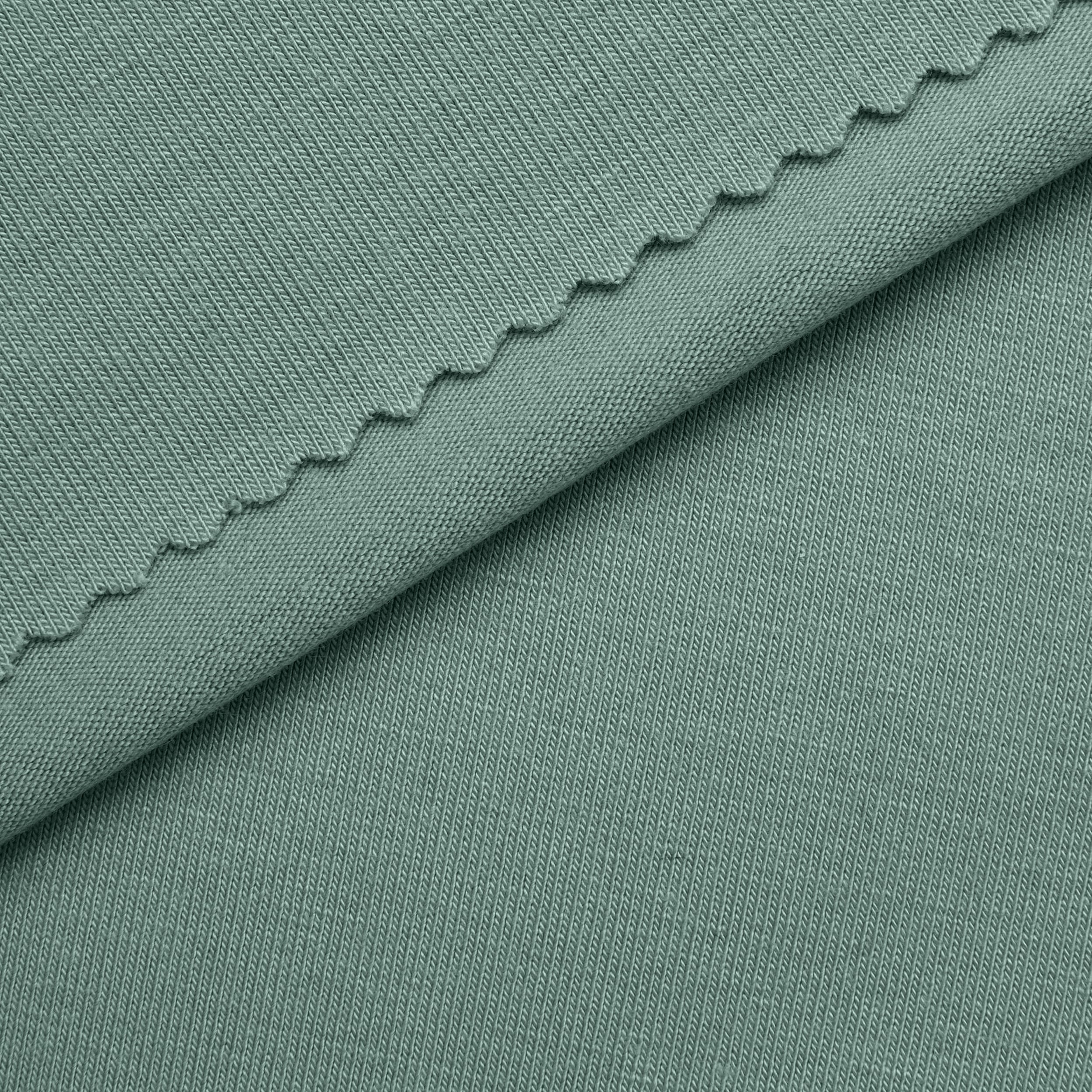 Dzianina single jersey 210 g/m² - miętowy
