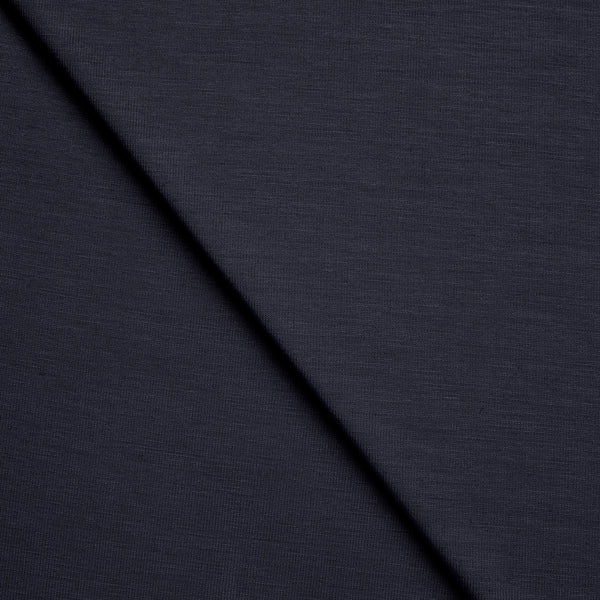 SINGLE JERSEY BAMBUSOWY Z ELASTANEM - GRANATOWY - 210 G/M2
