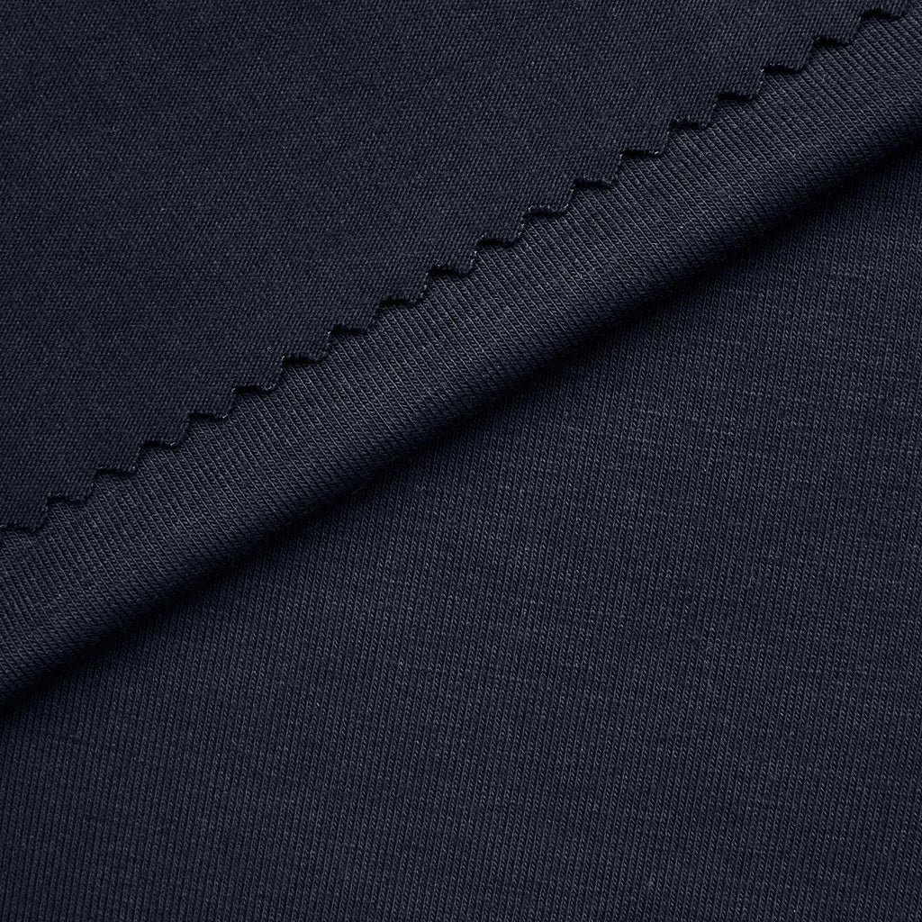 Dzianina single jersey 210 g/m² - granatowy