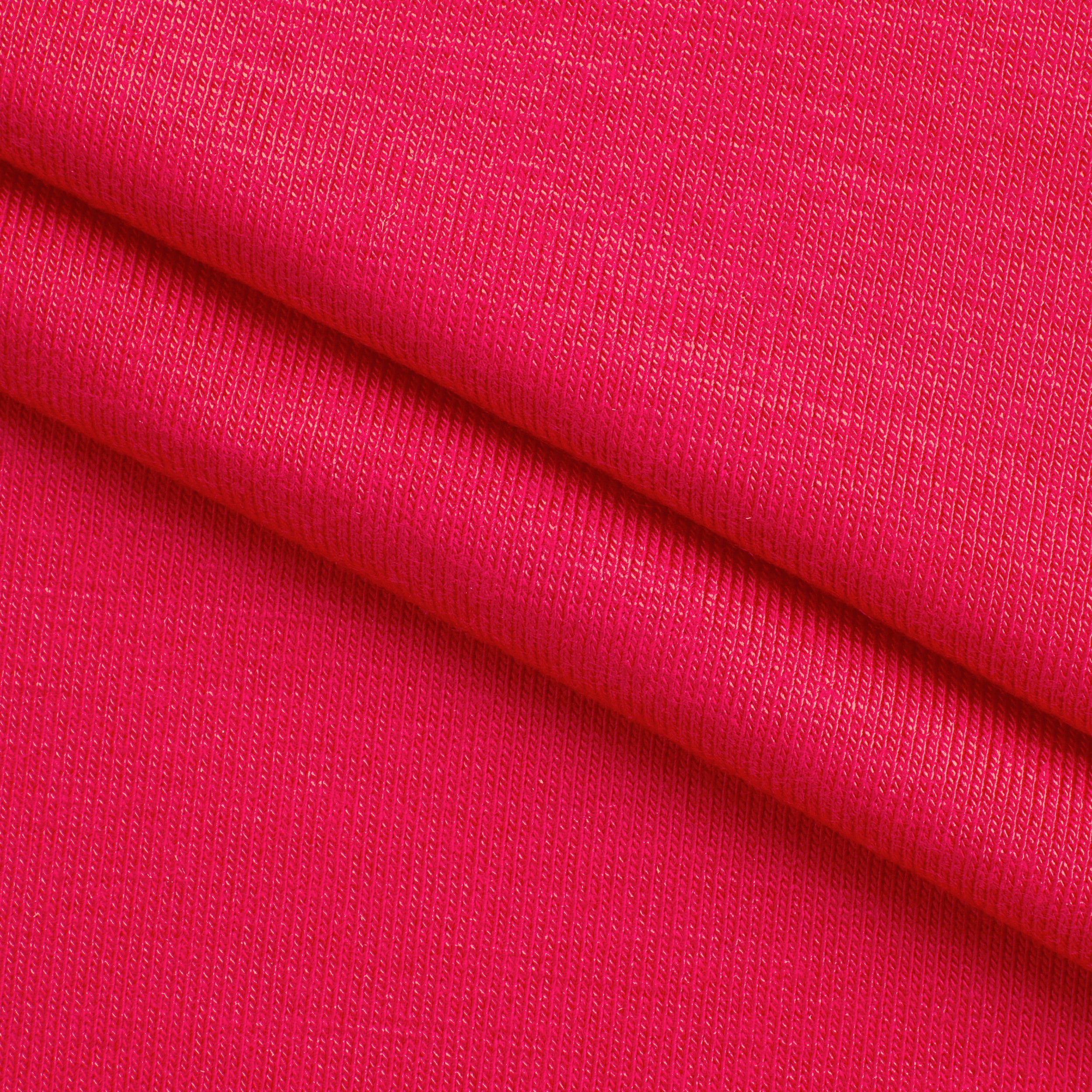 Dzianina single jersey 210 g/m² - malinowy