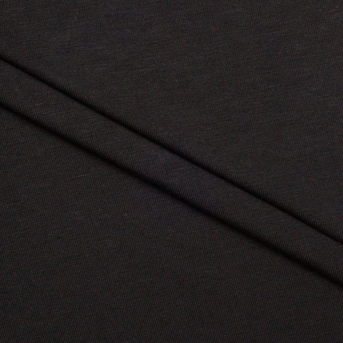 SINGLE JERSEY BAMBUSOWY Z ELASTANEM - CZARNY - 210 G/M2, SZER. 180 CM