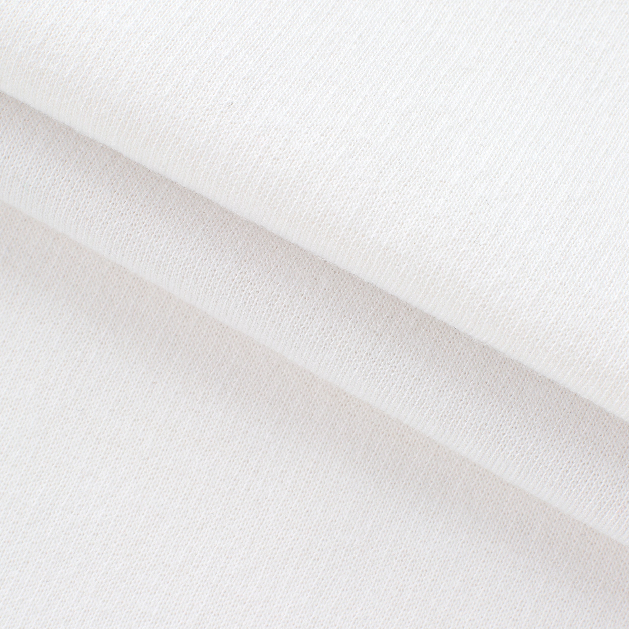 Dresówka pętelkowa 260 g/m² - biały