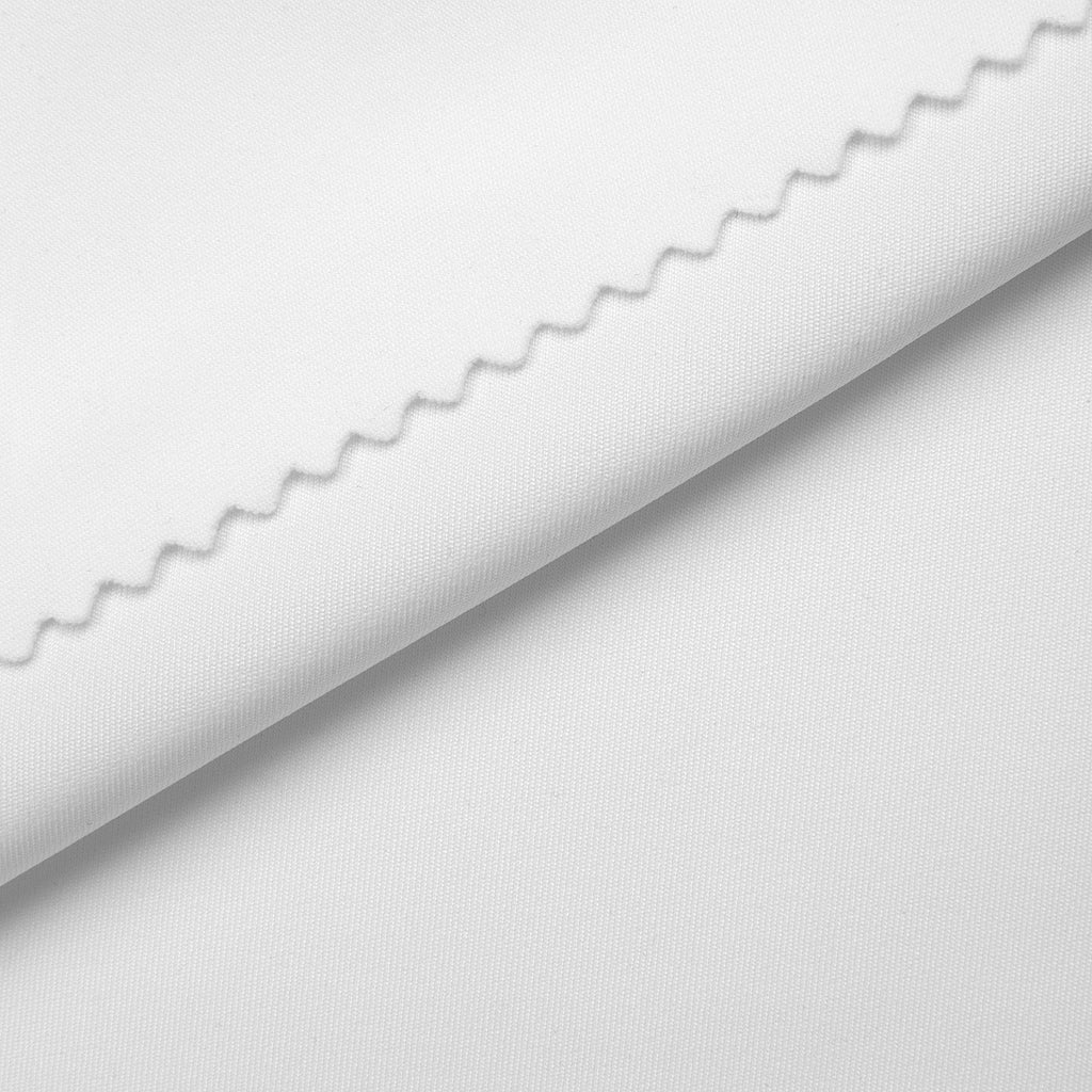 Dzianina interlock 220 g/m² - biały - szer. 160 cm - INTERLOCK 220 ELASTIC