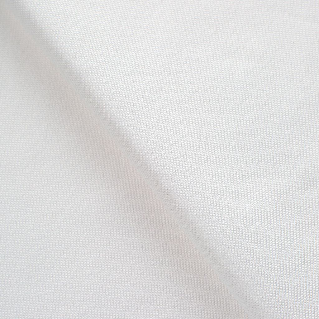 Dzianina single jersey 180 g/m2 - biały - szer. 160 cm