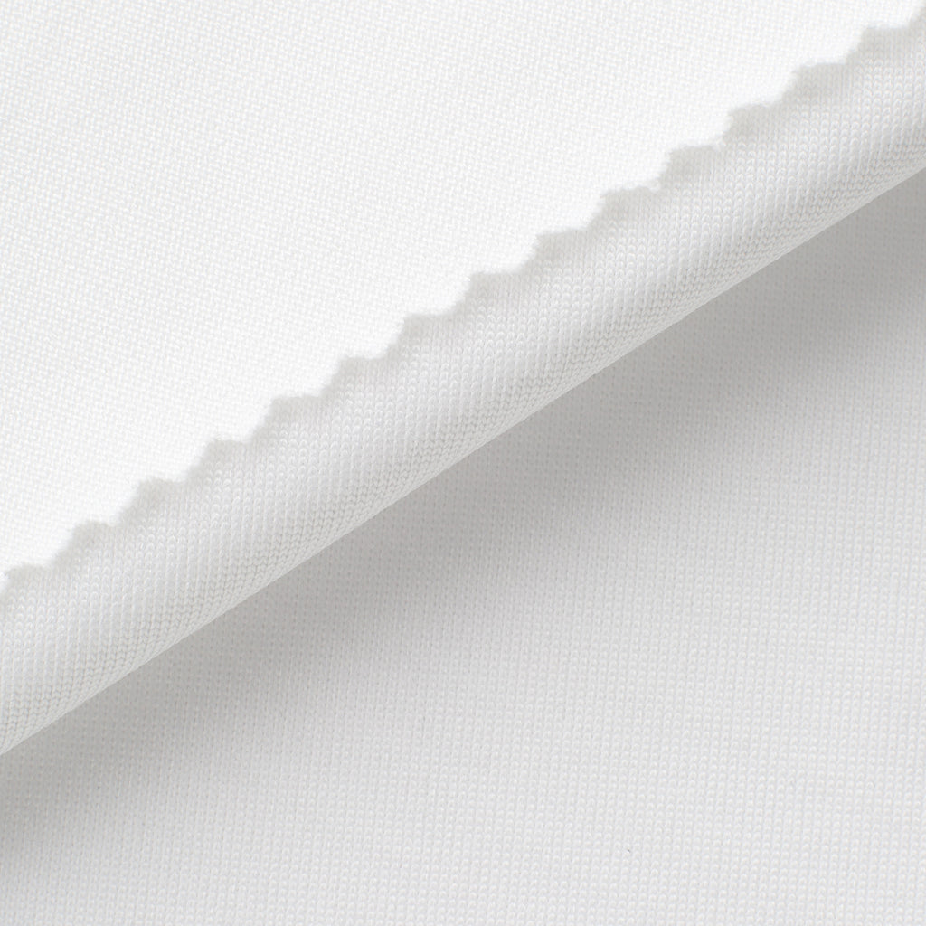 Dzianina single jersey 180 g/m² - biały - szer. 160 cm