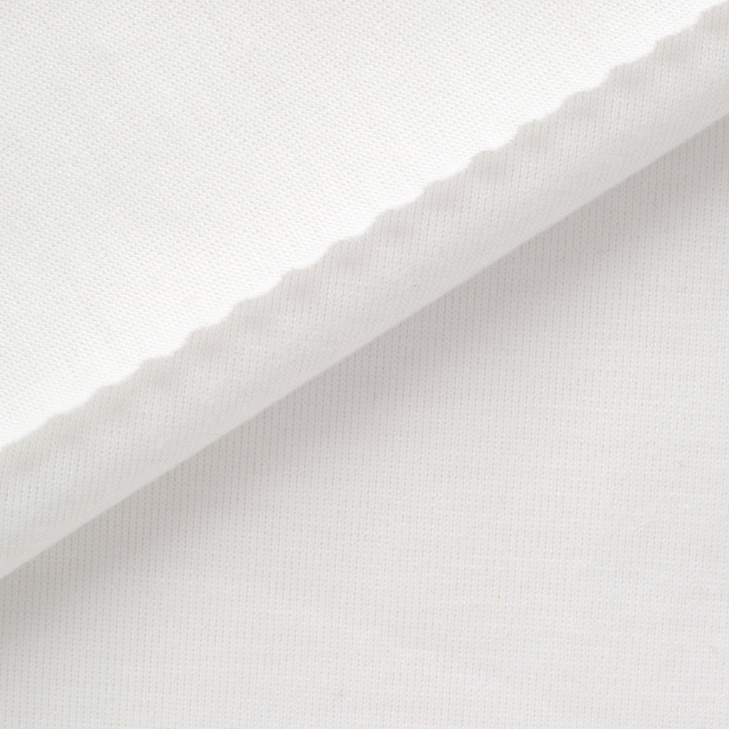 Dzianina single jersey 160 g/m² - biały