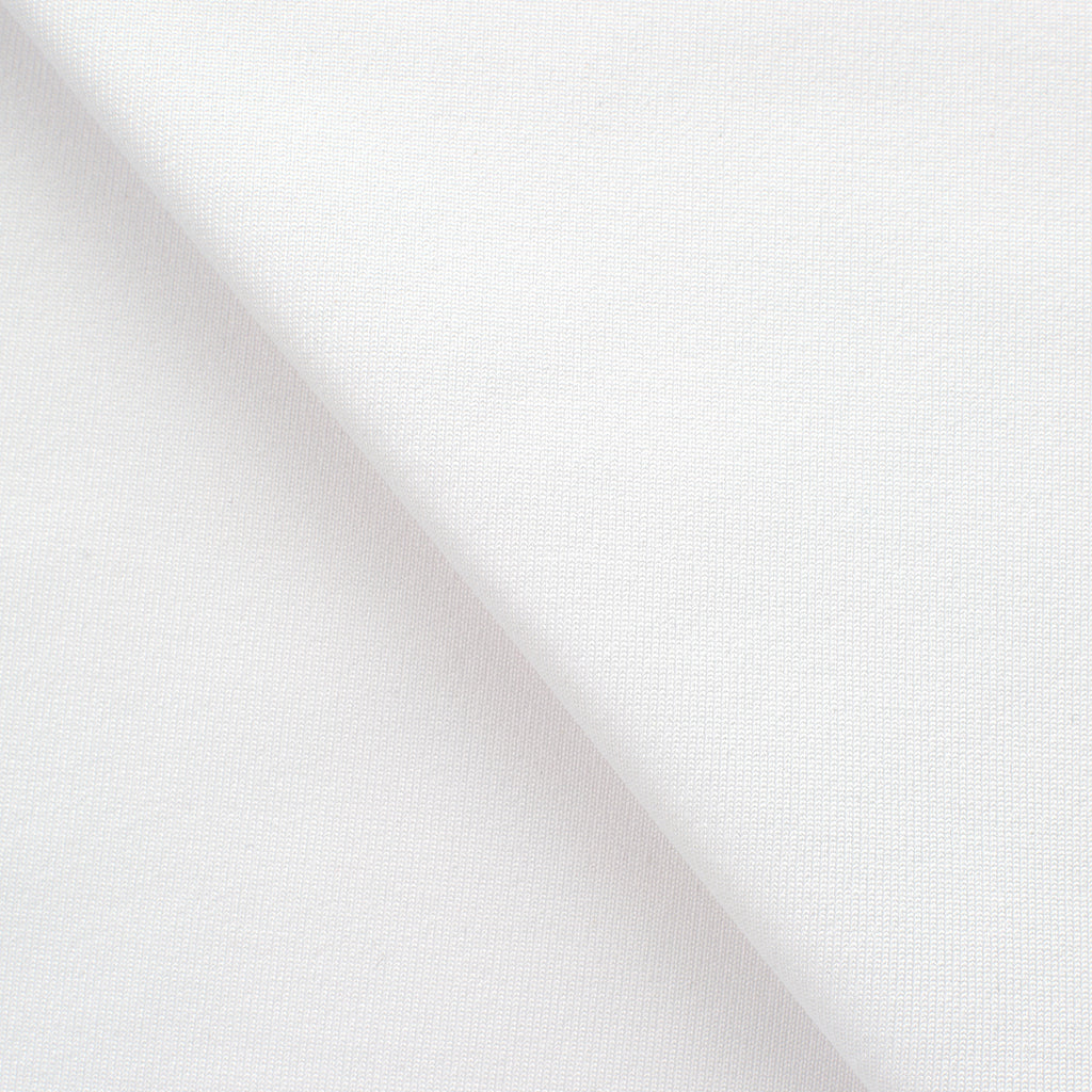 Dzianina single jersey 280 g/m2 - biały - szer. 180 cm