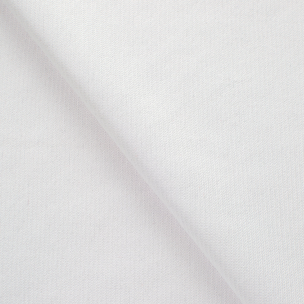 Dzianina single jersey 220 g/m2 - biały - szer. 160 cm
