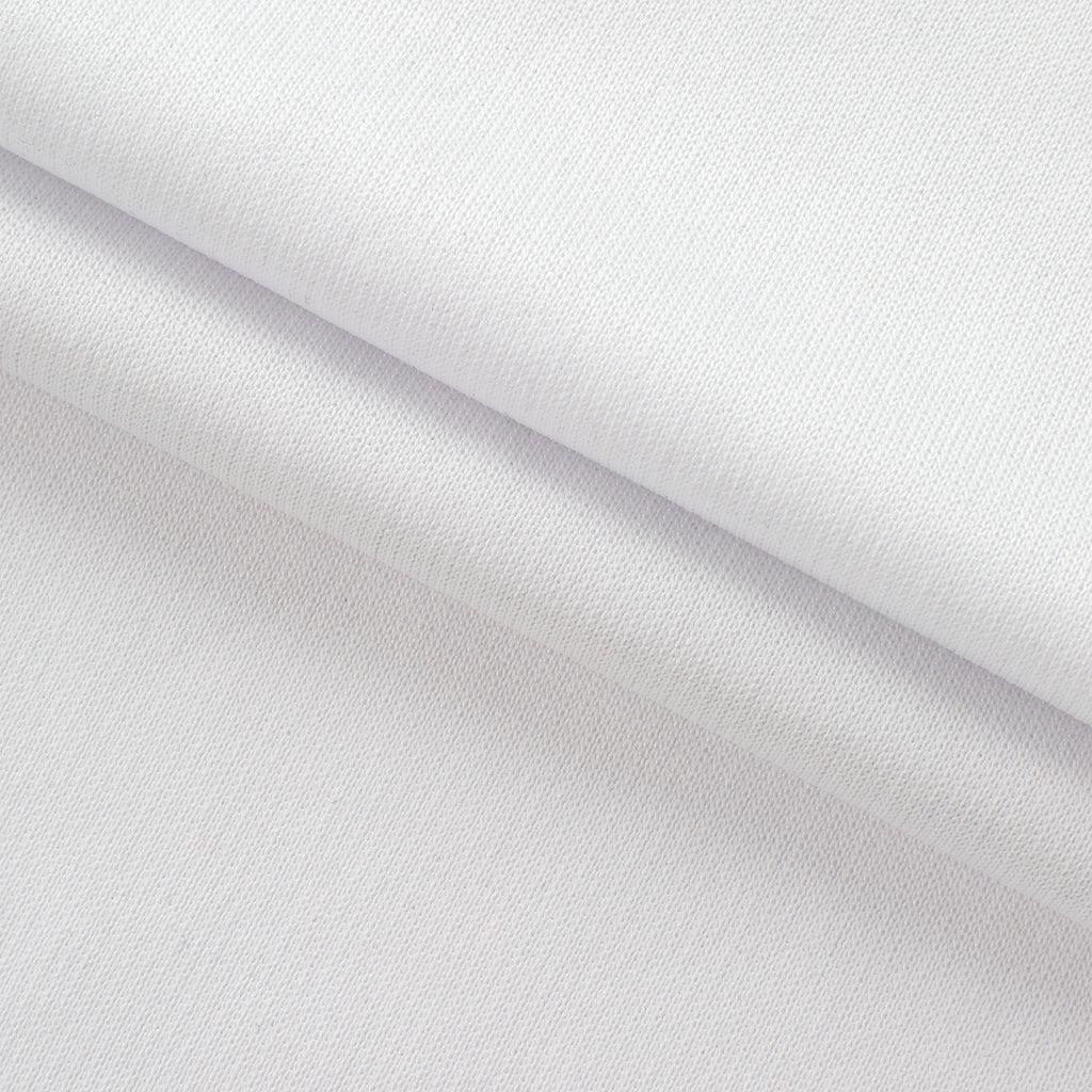 Dzianina single jersey 220 g/m² - biały - szer. 160 cm