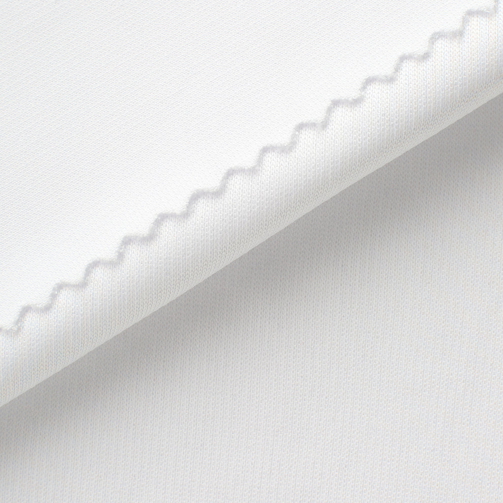 Dzianina single jersey 220 g/m² - biały - szer. 160 cm