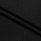 INTERLOCK MODALOWY Z ELASTANEM - CZARNY - 230 G/M2