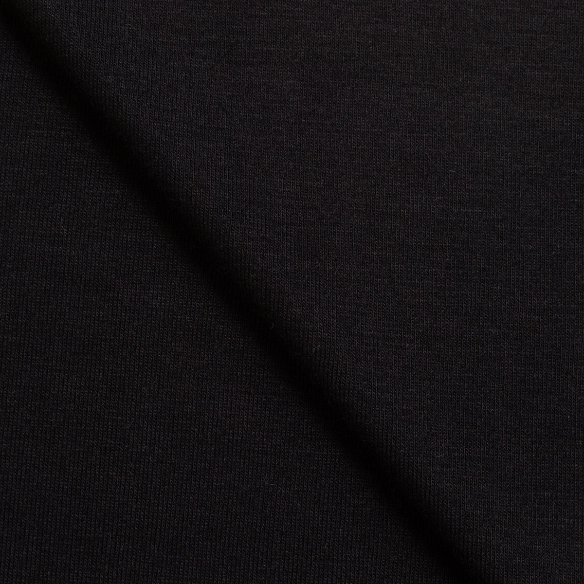 SINGLE JERSEY WISKOZOWY Z ELASTANEM - CZARNY - 220 G/M2