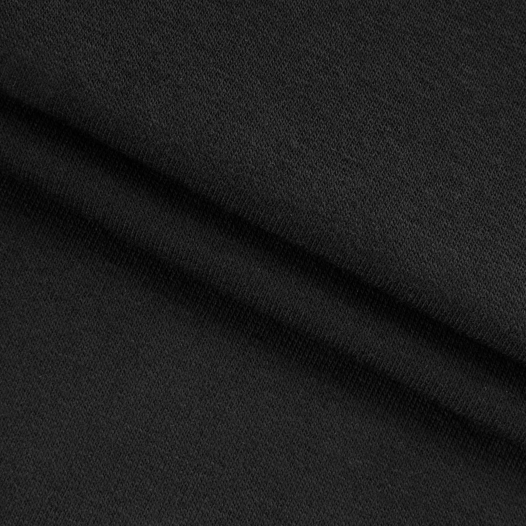 Dresówka pętelkowa 270 g/m² - czarny