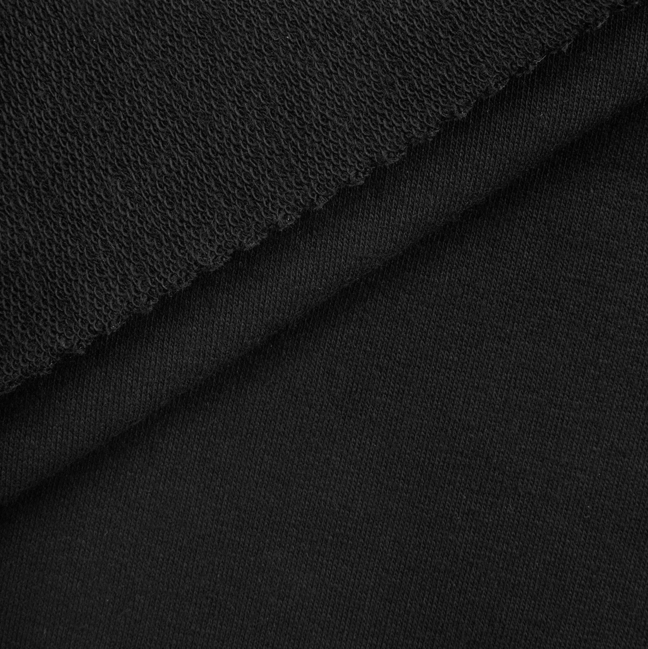Dresówka pętelkowa 270 g/m² - czarny