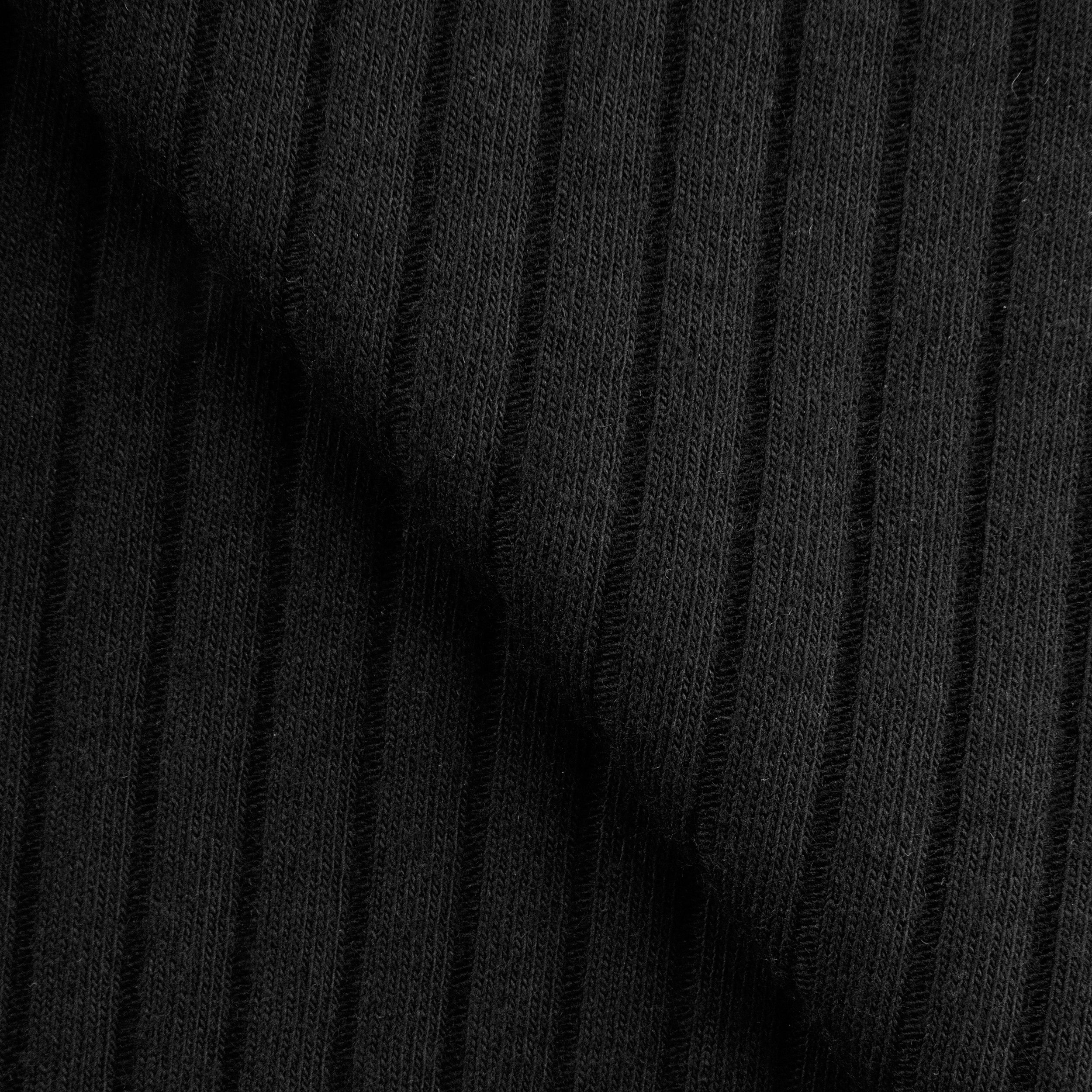 Dzianina interlock 250 g/m2 - czarny