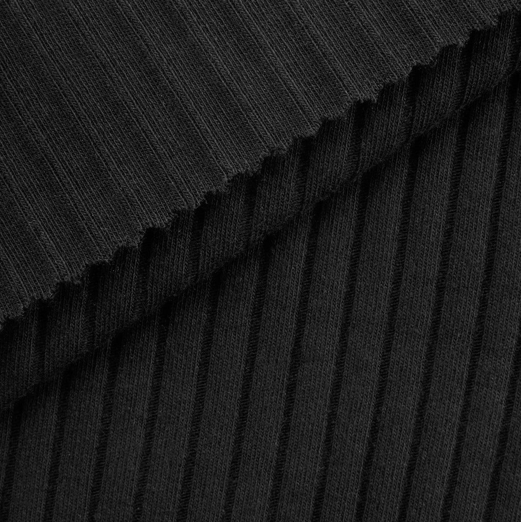 Dzianina interlock 250 g/m² - czarny