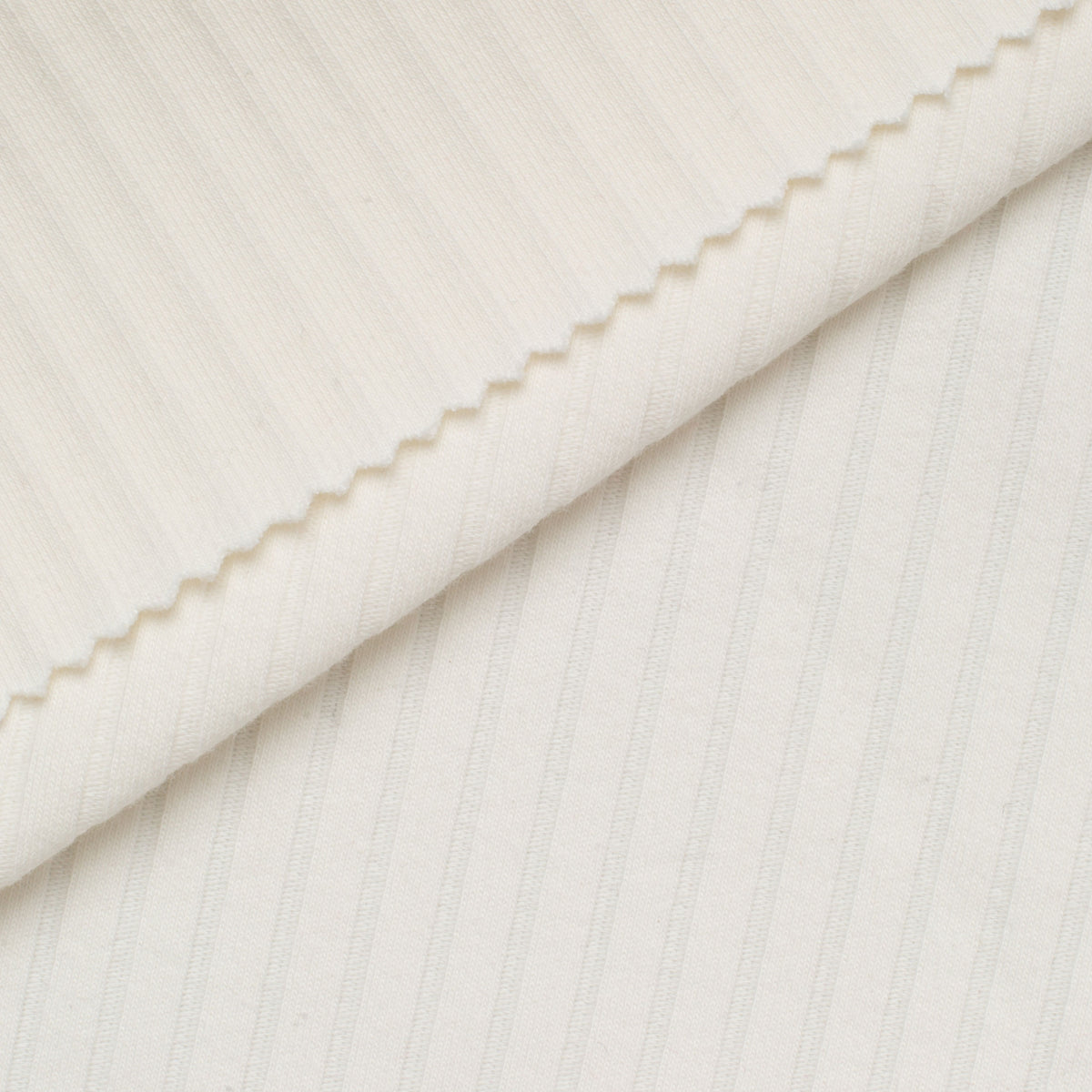 INTERLOCK BAWEŁNIANY Z ELASTANEM - KOKOSOWY KREM - 290 G/M2