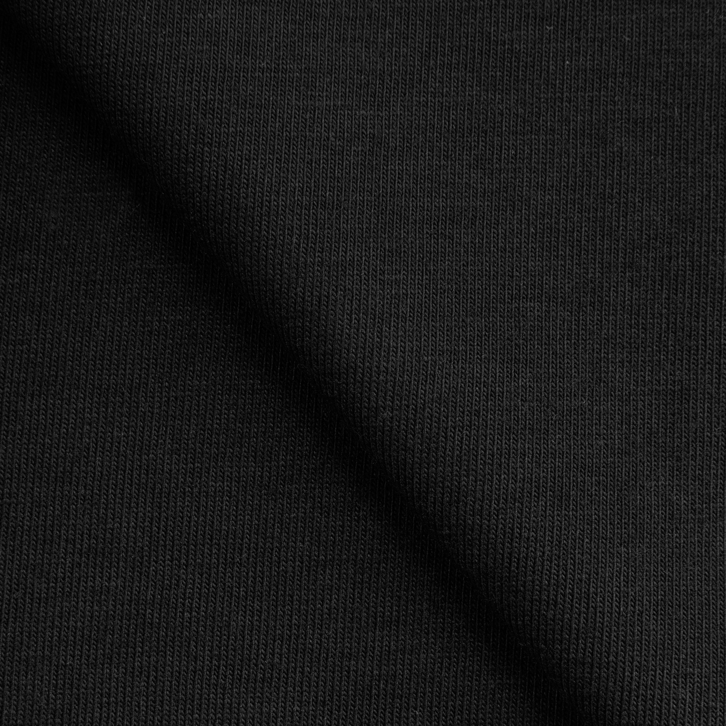 Dzianina single jersey 220 g/m2 - czarny - szer. 180 cm Główne zdjęcie produktu