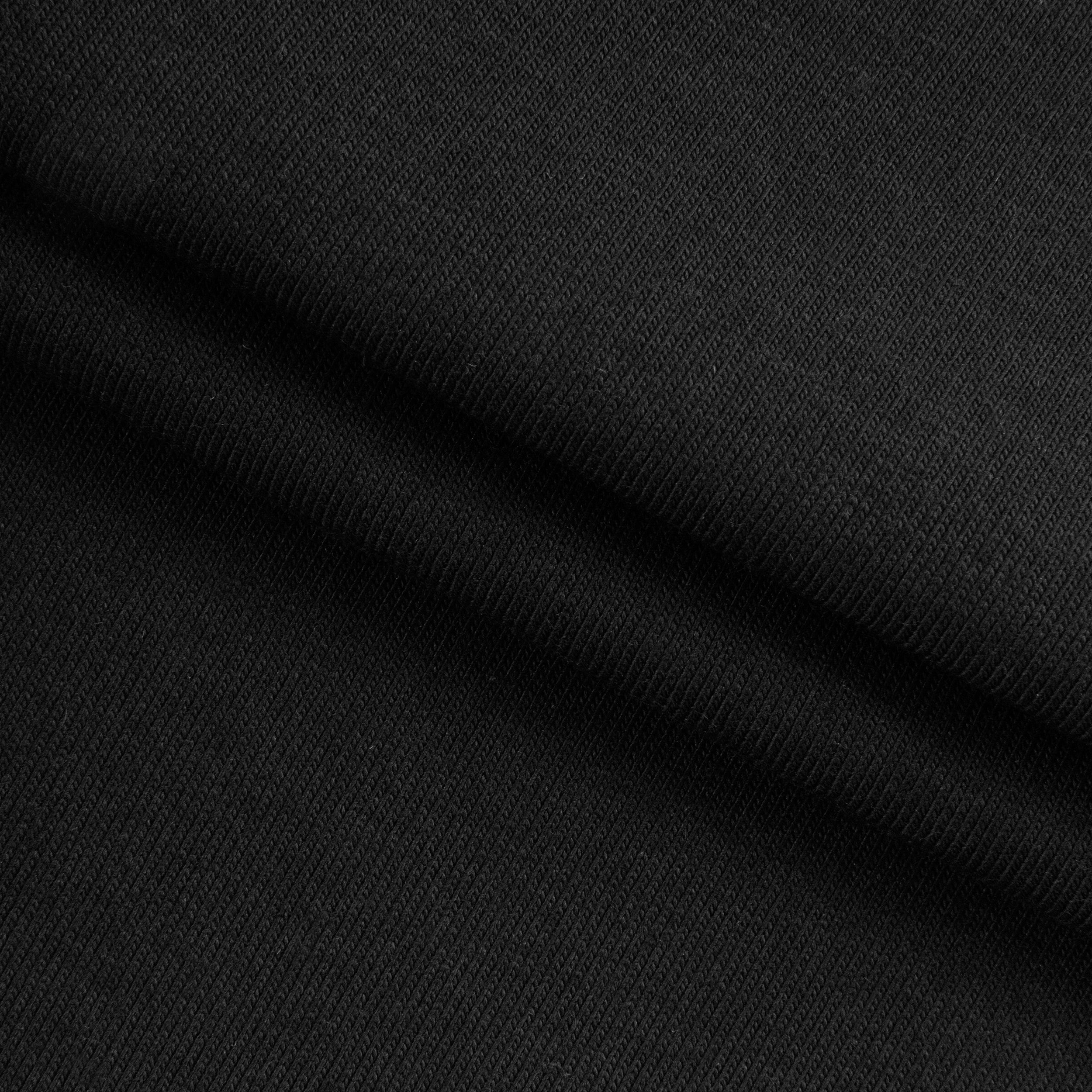 SINGLE JERSEY BAWEŁNIANY Z ELASTANEM - CZARNY - 220 G/M2 Drugie zdjęcie produktu