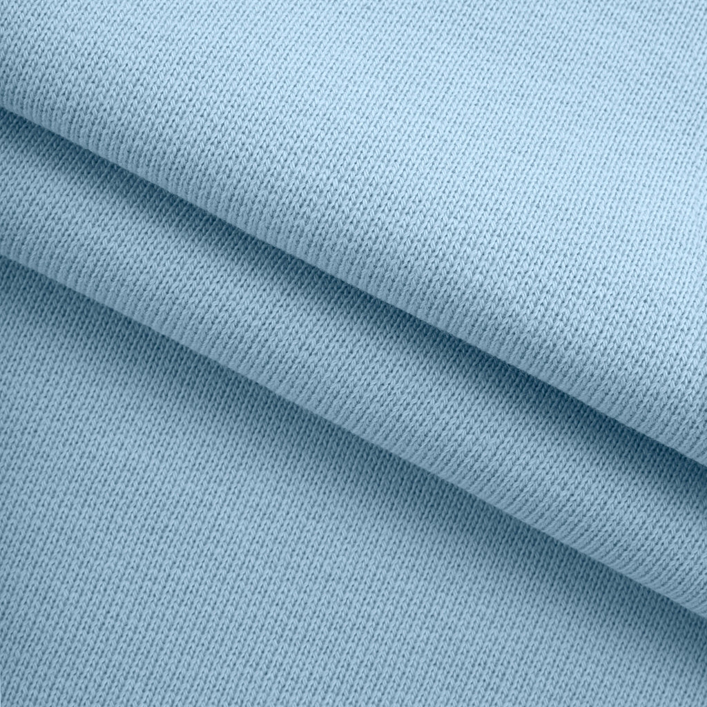Dresówka pętelkowa niedrapana 580 g/m² - niebieski - szer. 160 cm - FRENCH TERRY UNBRUSHED 580