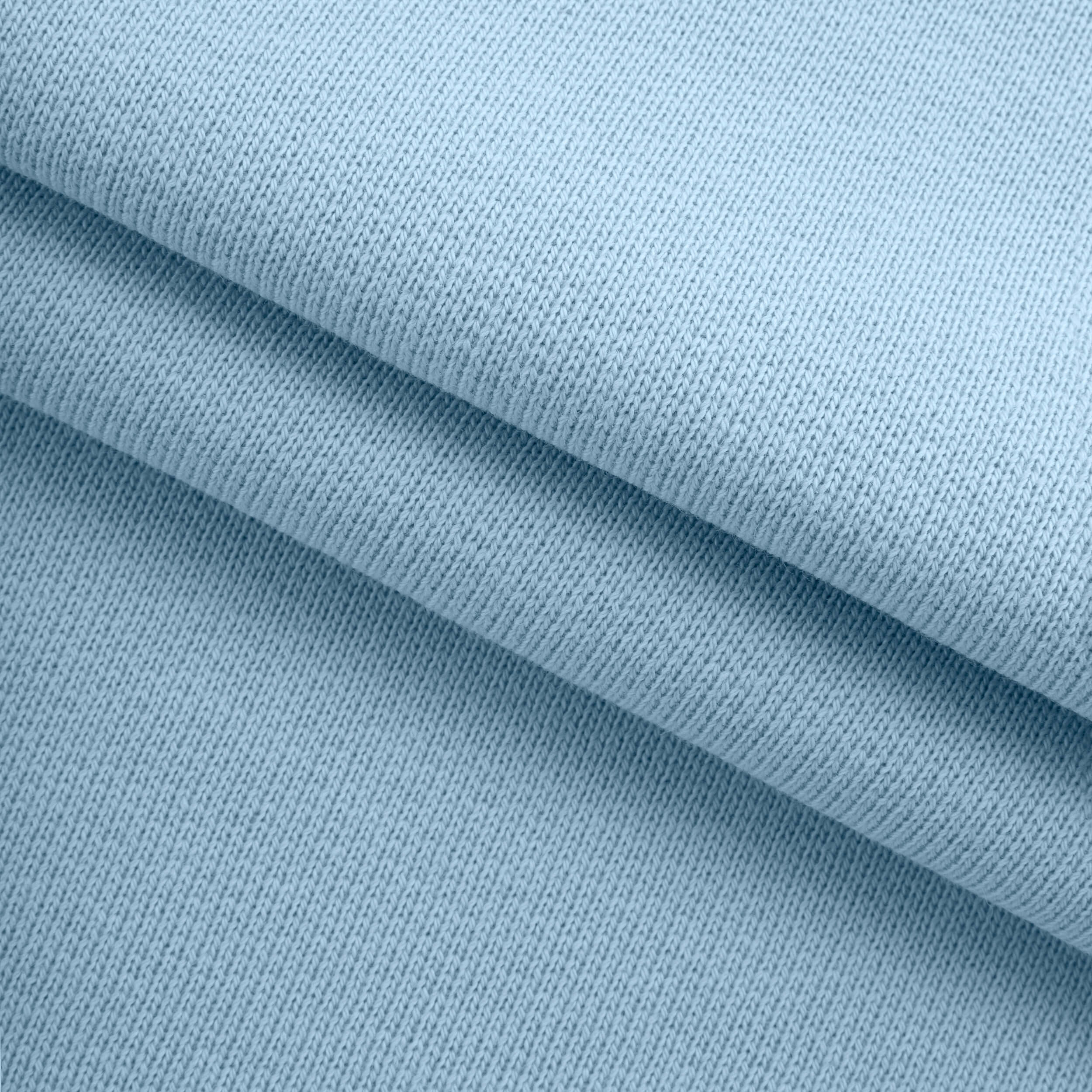 Dresówka pętelkowa niedrapana 580 g/m² - niebieski - szer. 160 cm - FRENCH TERRY UNBRUSHED 580