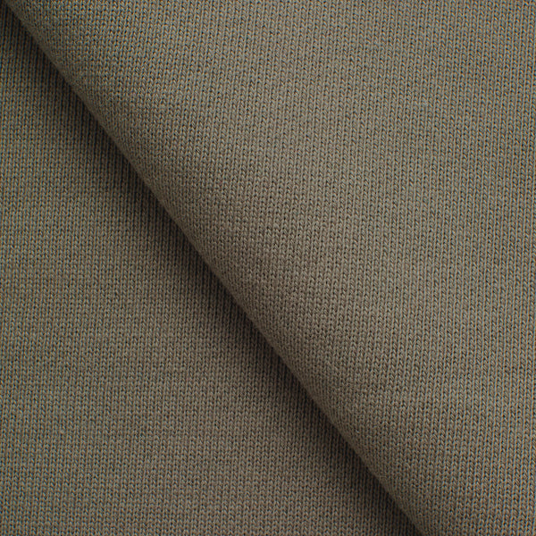 DRESÓWKA DIAGONALNA PĘTELKOWA BAWEŁNIANA GRUBA - OLIWKOWY - 430 G/M2
