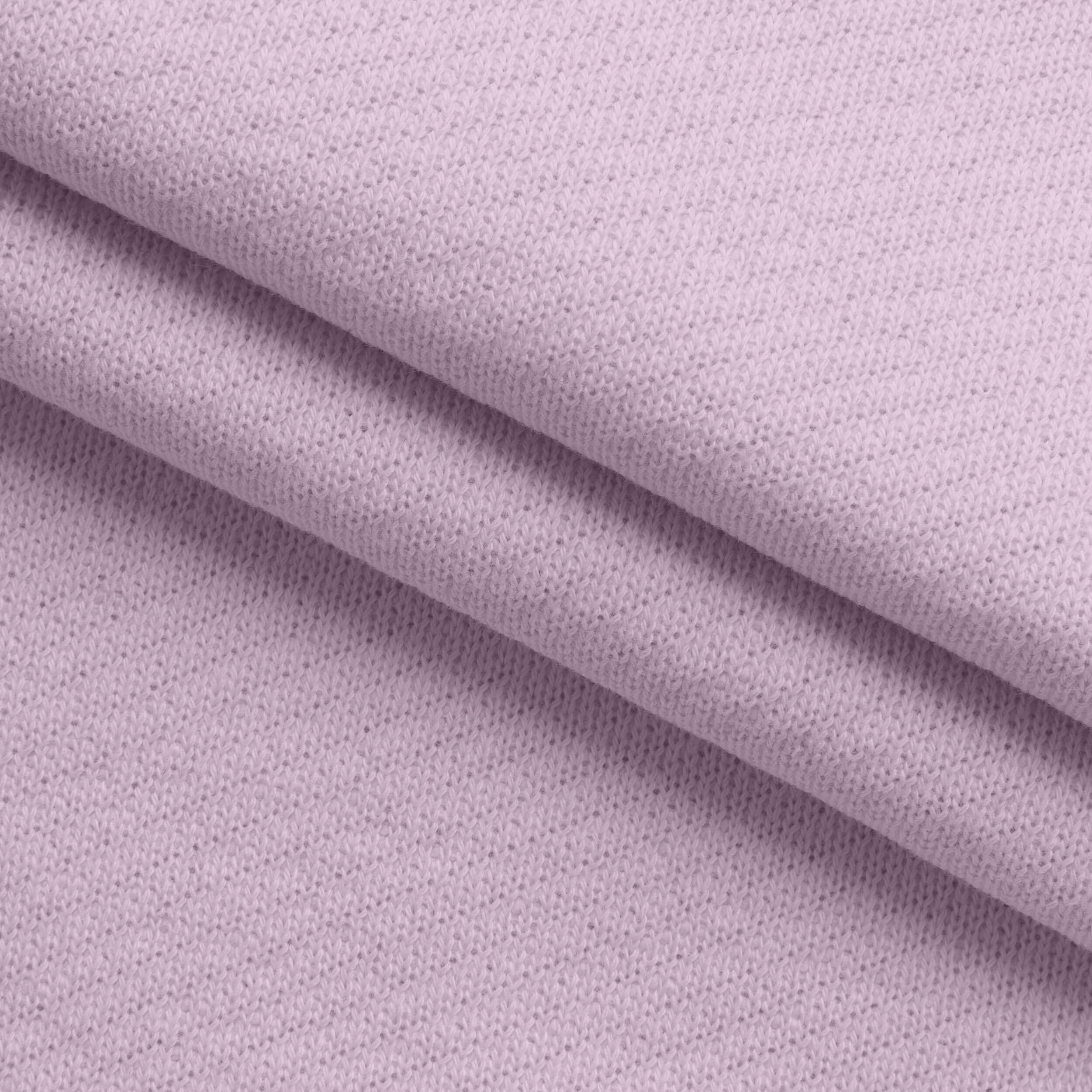 Dresówka pętelkowa diagonalna niedrapana 450 g/m² - lawendowy