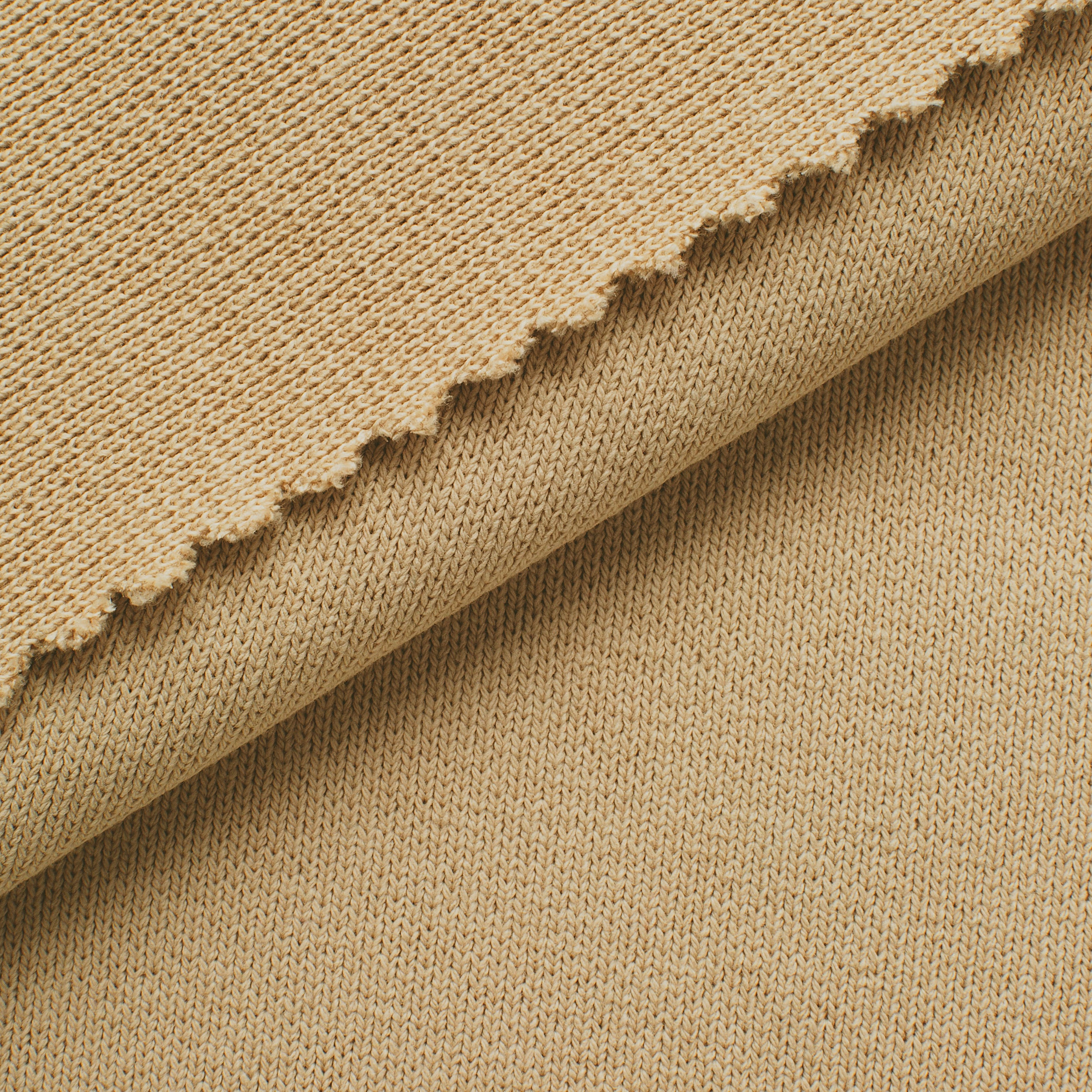 Dzianina ściągaczowa 360 g/m² - taupe