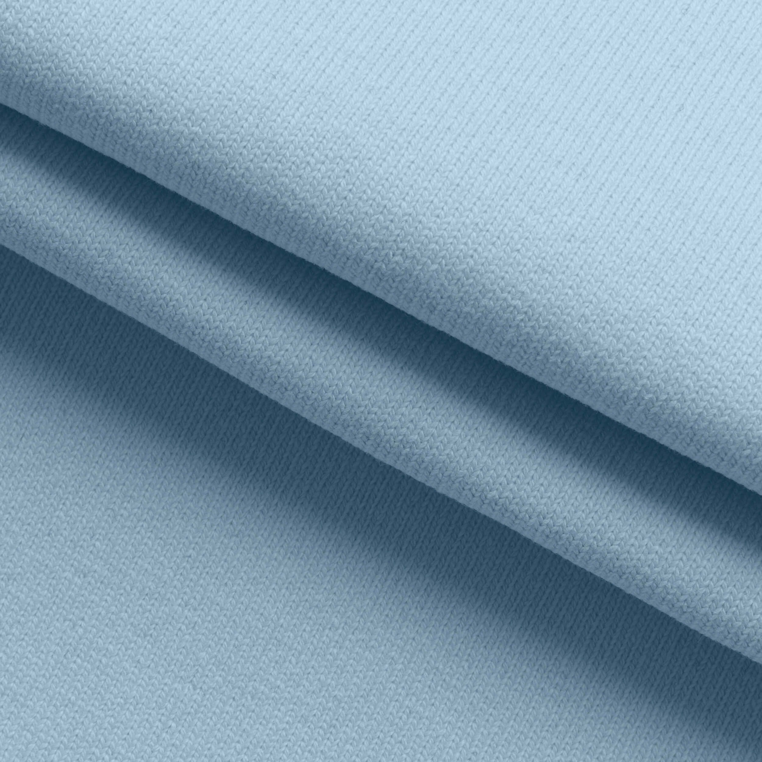 Dzianina ściągaczowa 460 g/m² - niebieski