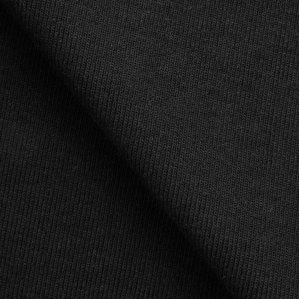 ŚCIĄGACZ BAWEŁNIANY Z ELASTANEM - CZARNY - 296 G/M2