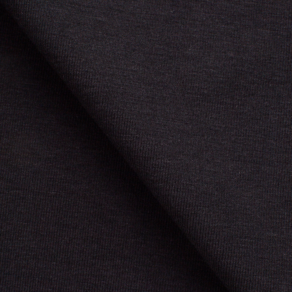 Dzianina single jersey 210 g/m2 - czarny - szer. 175 cm