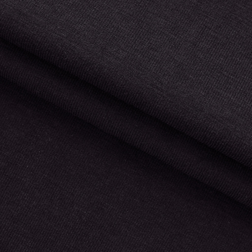 Dzianina single jersey 210 g/m² - czarny - szer. 175 cm