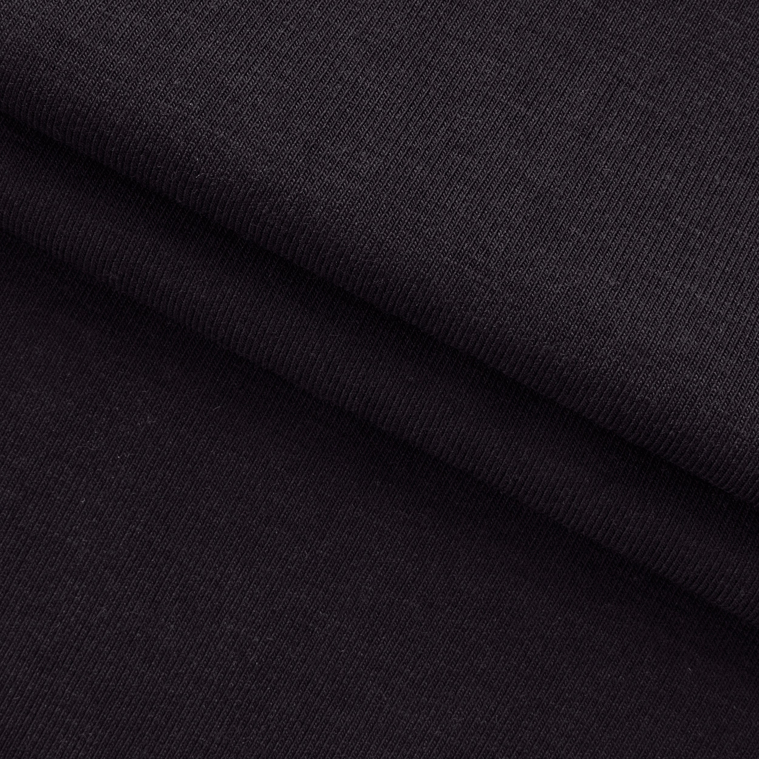 Dzianina single jersey 210 g/m² - czarny - szer. 175 cm