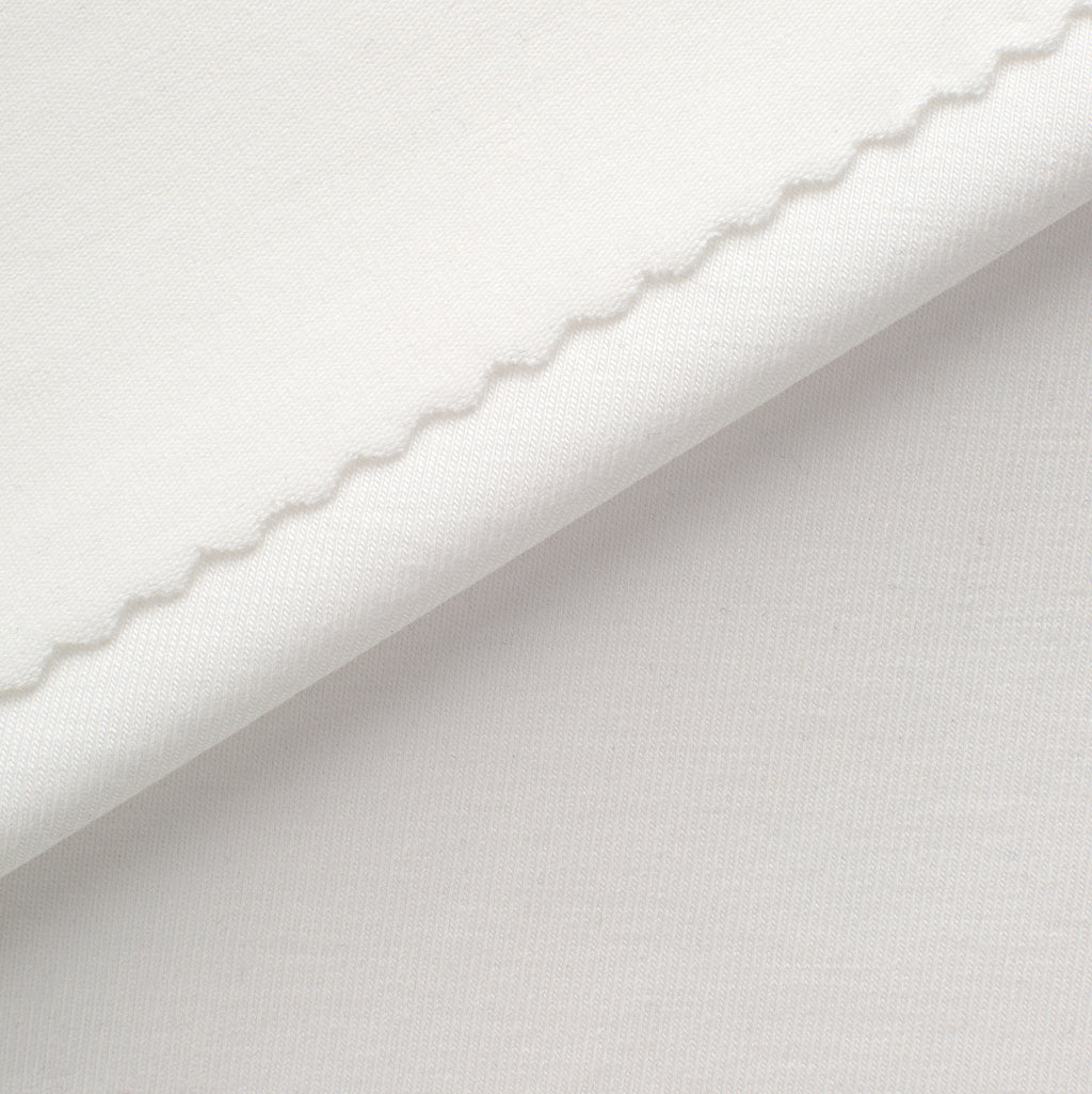 Dzianina single jersey 210 g/m² - biały
