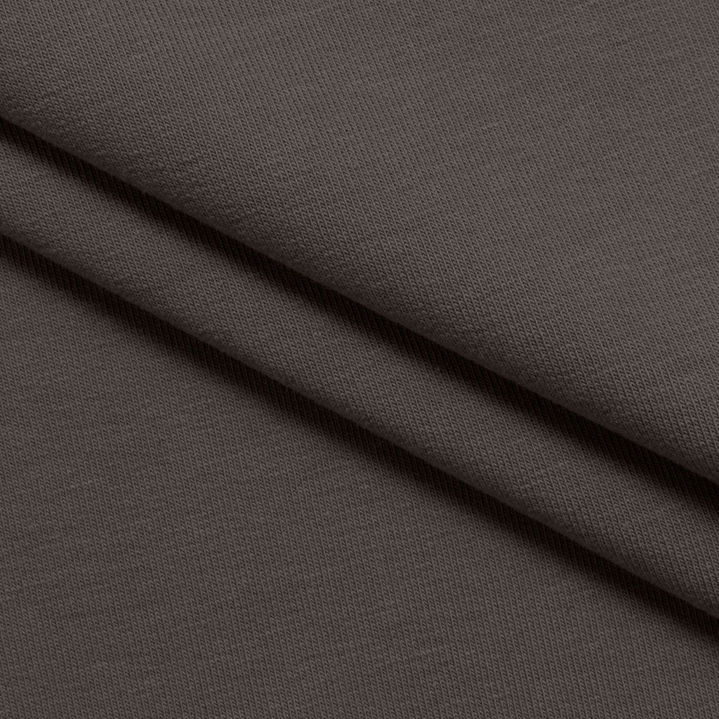 DRESÓWKA PĘTELKOWA BAWEŁNIANA Z ELASTANEM - BRĄZOWY - 280 G/M2