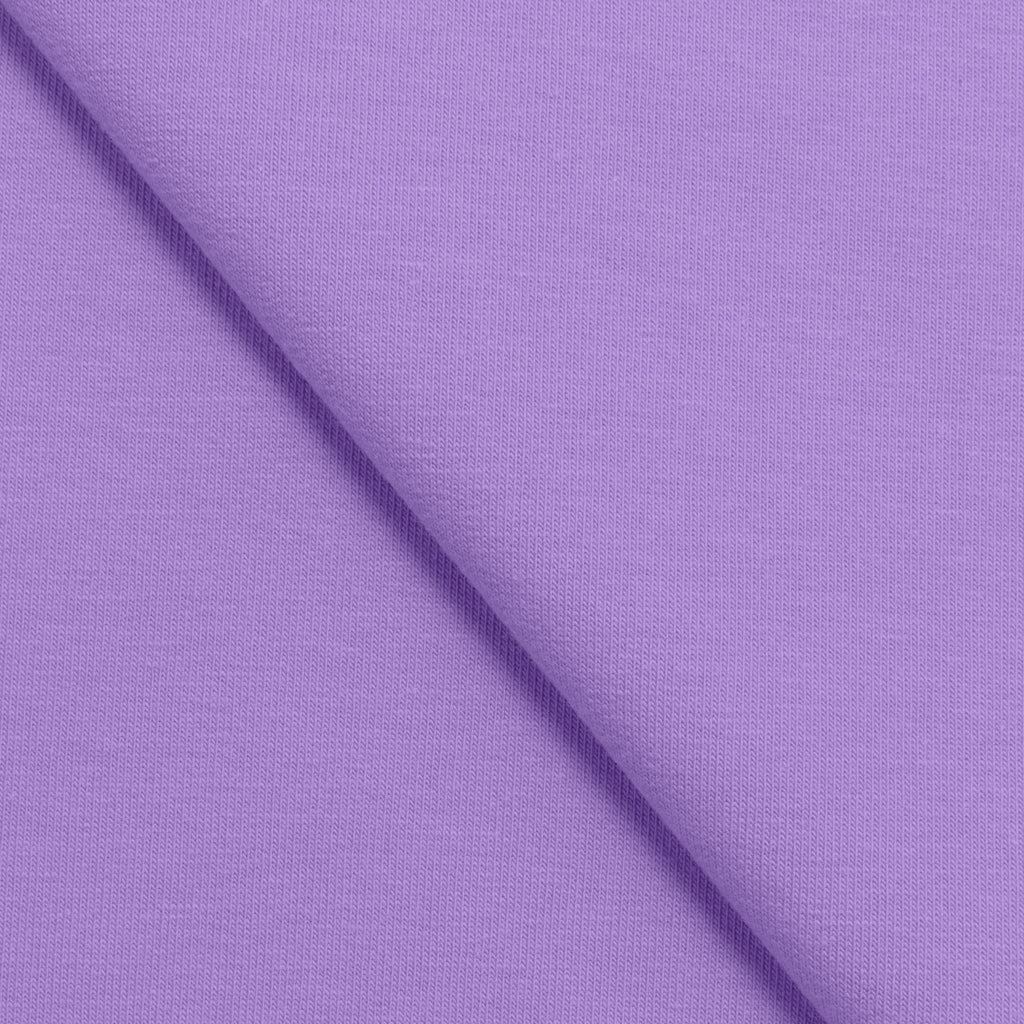Dresówka pętelkowa 280 g/m² - fiolet milka - szer. 170 cm - FRENCH TERRY 280