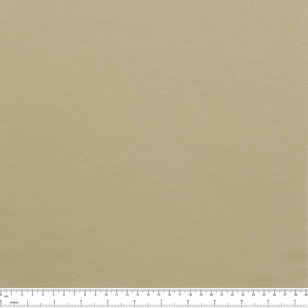 DRESÓWKA PĘTELKOWA BAWEŁNIANA Z ELASTANEM - JASNY BEŻ - 280 G/M2