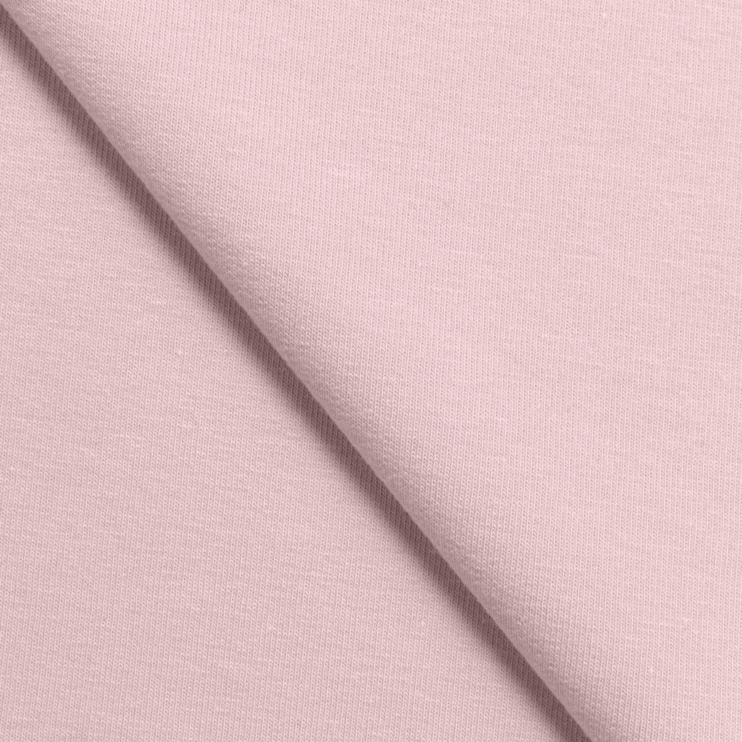 Dresówka pętelkowa 280 g/m2 - jasny róż Główne zdjęcie produktu