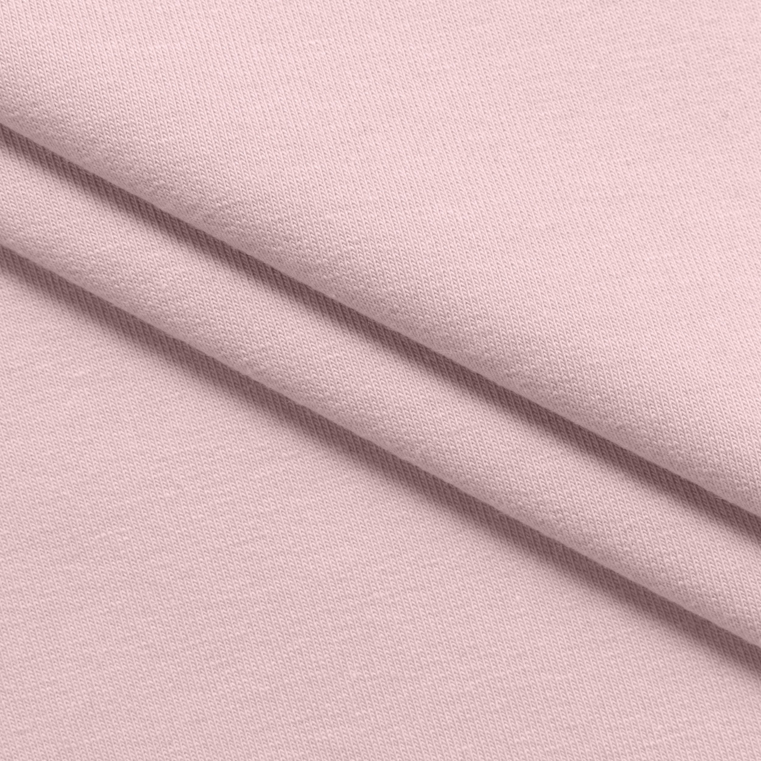 Dresówka pętelkowa 280 g/m² - jasny róż