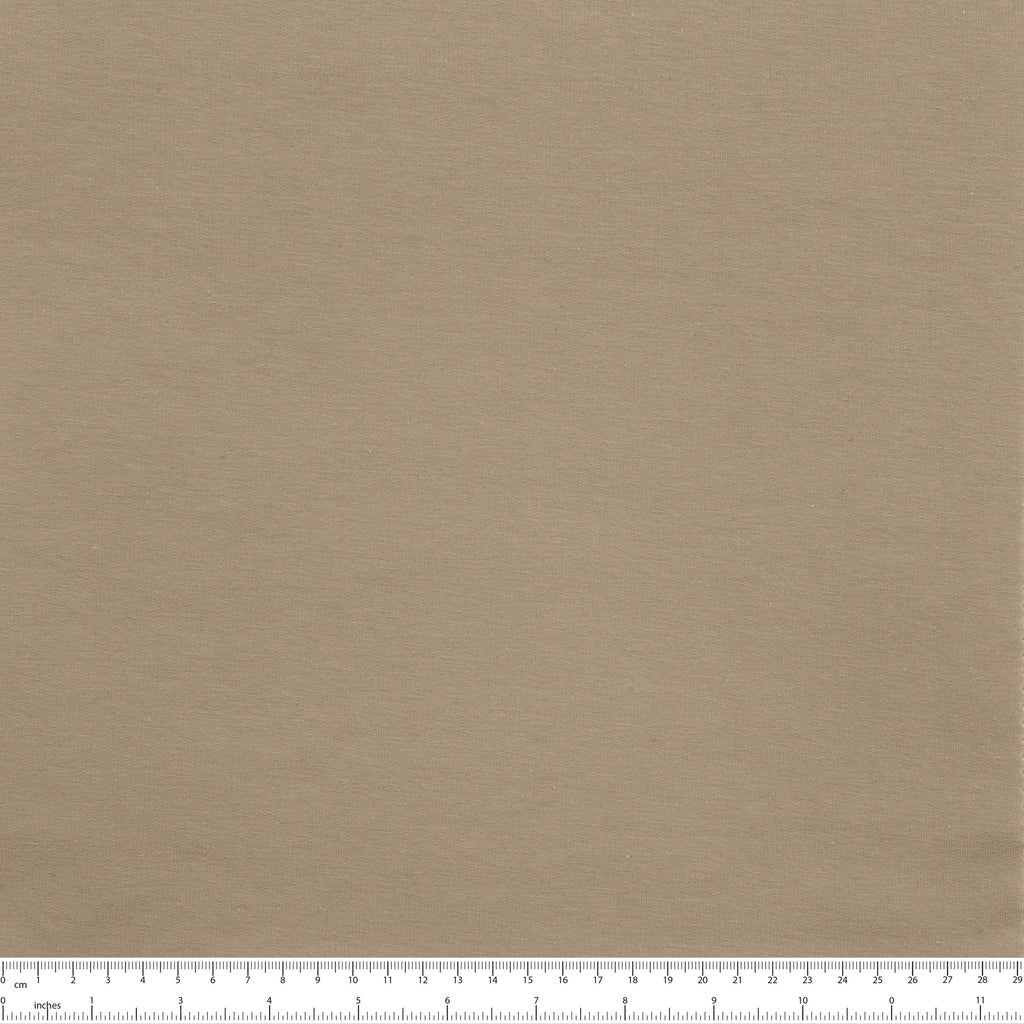 DRESÓWKA PĘTELKOWA BAWEŁNIANA Z ELASTANEM - LATTE - 280 G/M2