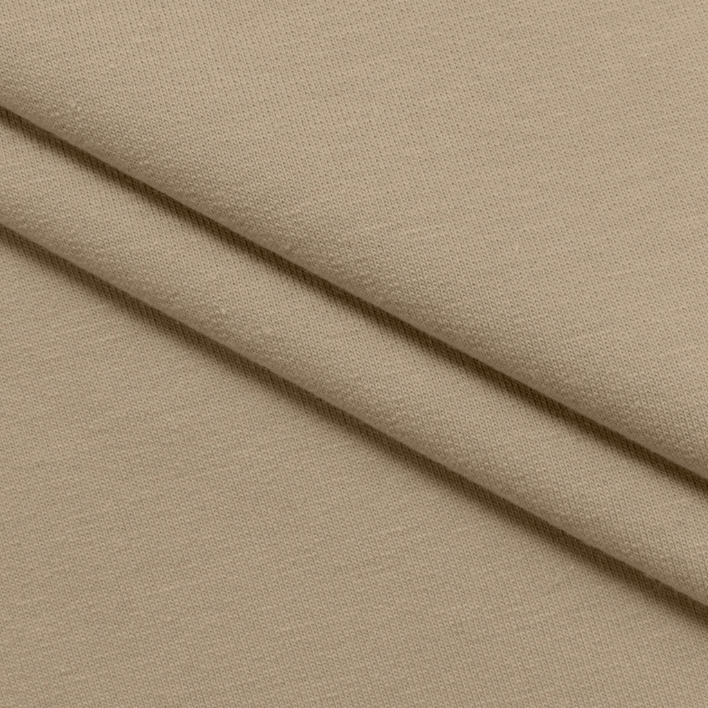 DRESÓWKA PĘTELKOWA BAWEŁNIANA Z ELASTANEM - LATTE - 280 G/M2