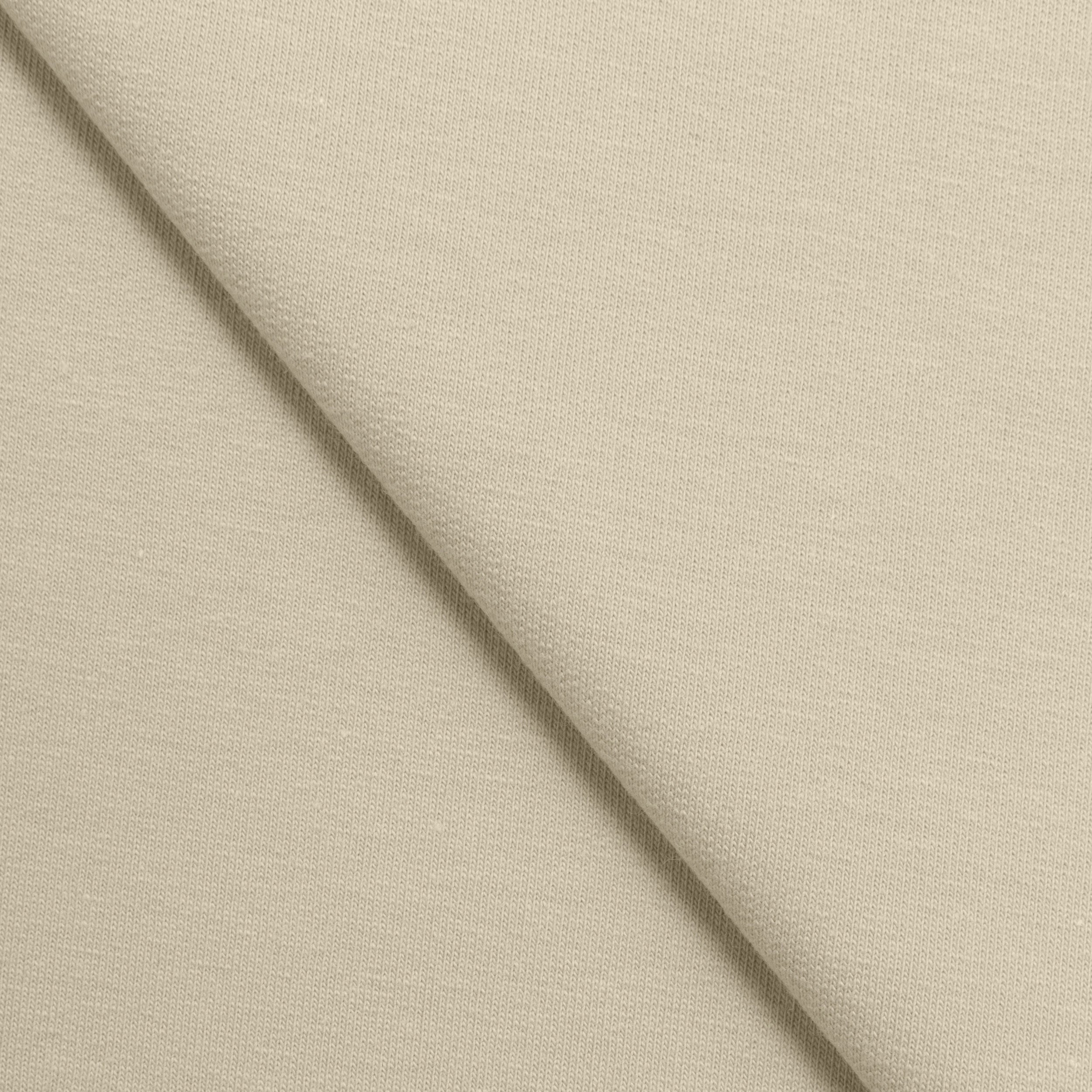 Dresówka pętelkowa 280 g/m² - kremowa perła