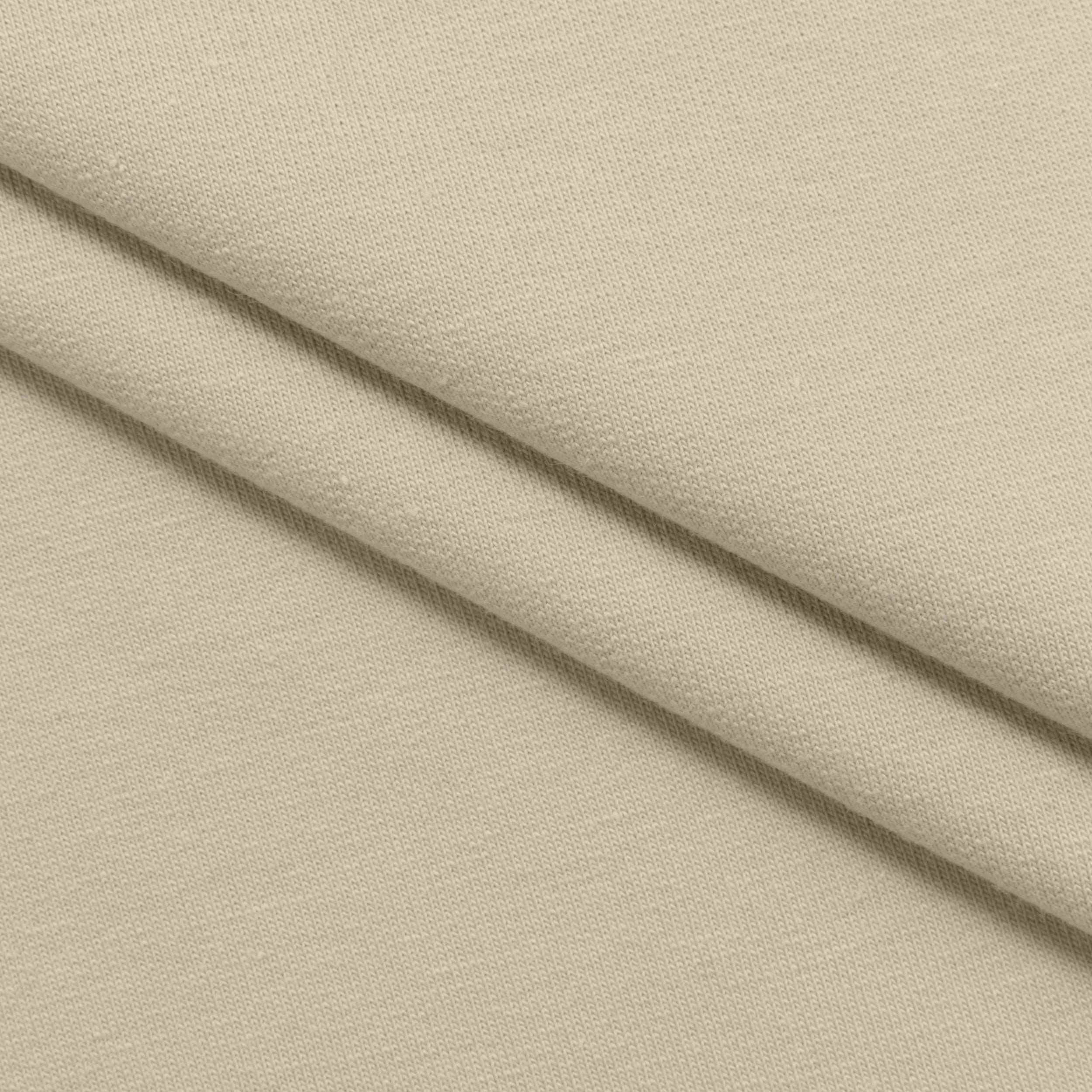 Dresówka pętelkowa 280 g/m² - kremowa perła