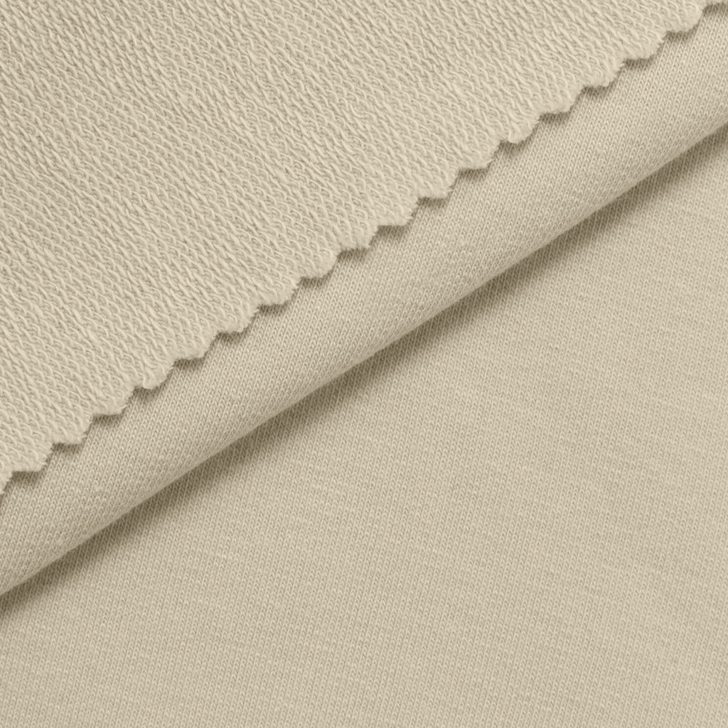 Dresówka pętelkowa 280 g/m2 - kremowa perła