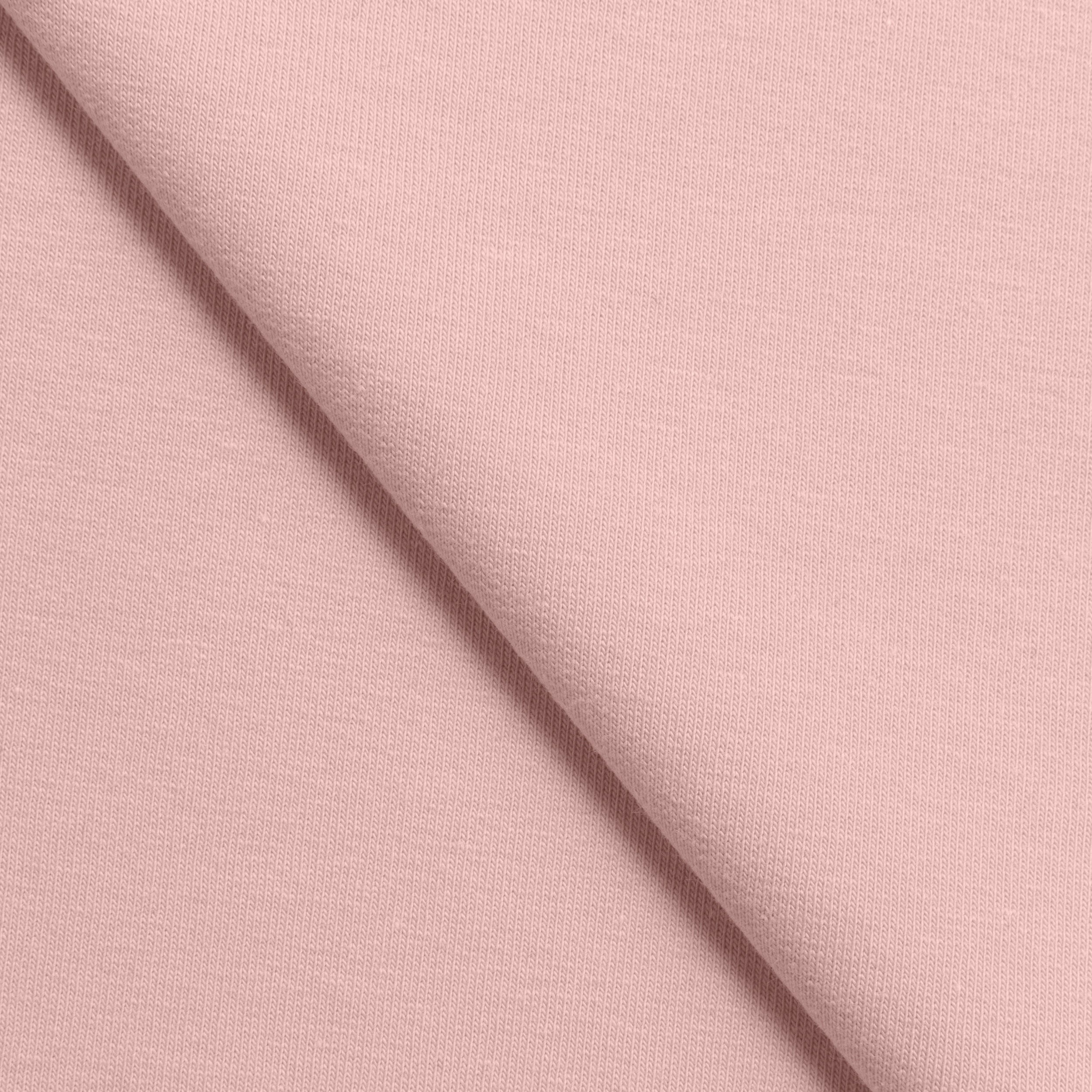 Dresówka pętelkowa 280 g/m² - pudrowy róż