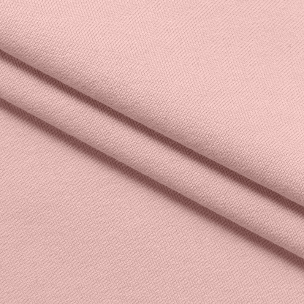 Dresówka pętelkowa 280 g/m² - pudrowy róż